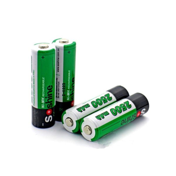 Baterías Recargables Ni-Mh AA Pack de 4