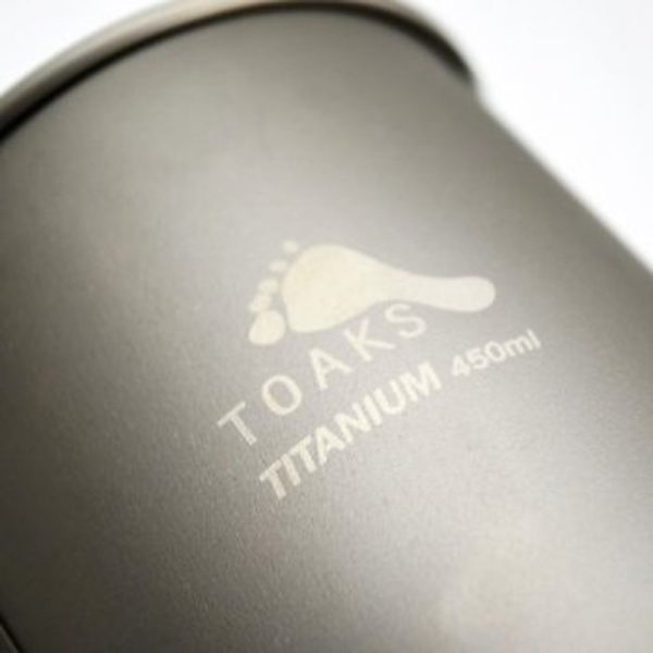 Taza Toaks Titanium 450