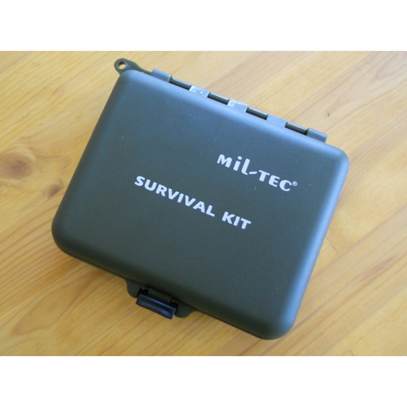 KIT DE SUPERVIVENCIA MIL-TEC SURVIVAL KIT BOX