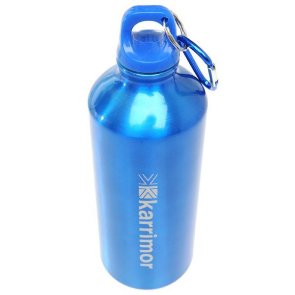 Botella de Aluminio Karrimor 600 Ml. Azul