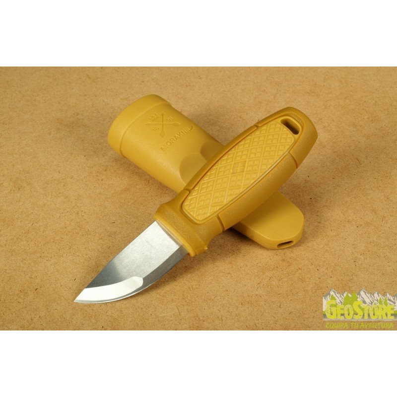 Cuchillo Mora Neck Knife Eldris amarillo
