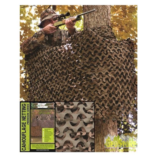 Red Mimetica Woodland Camosystems 6m X 2,4m