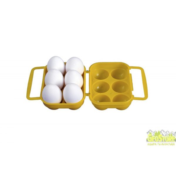 Caja Contenedor para 6 Huevos