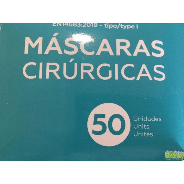 Mascarillas quirúrgicas -Caja de 50 uds-