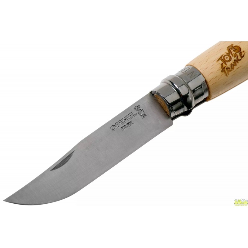 Opinel Inox Nº 8 Tour Francia 2021 Engraved 002439