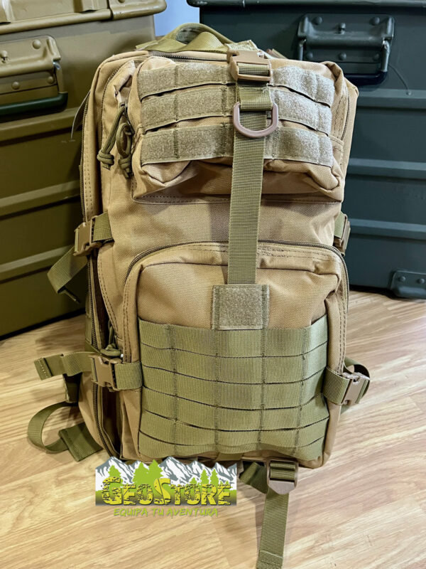 Mochila Barbaric 38L Asalto "M" Coyote Cordura 600D - Imagen 6