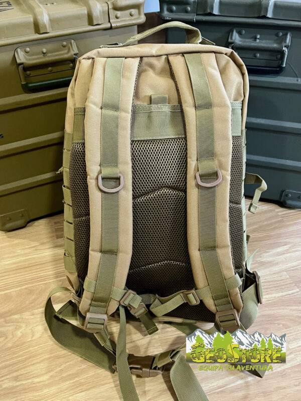 Mochila Barbaric 38L Asalto "M" Coyote Cordura 600D - Imagen 4
