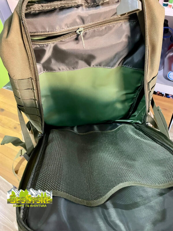 Mochila Barbaric 38L Asalto "M" Verde Oliva Cordura 600D - Imagen 18