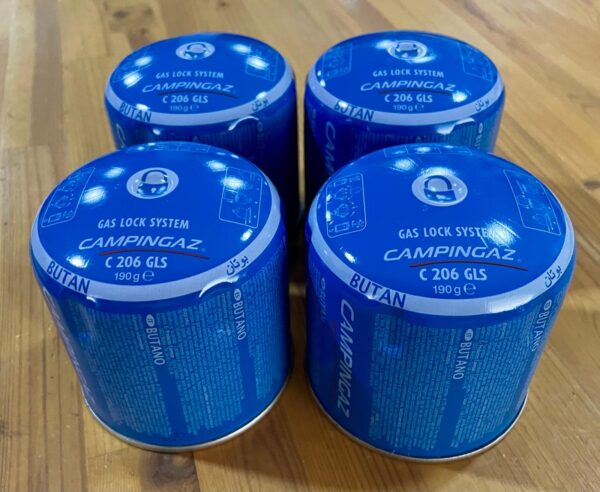 Pack Carga de Gas Campingaz C206 GLS