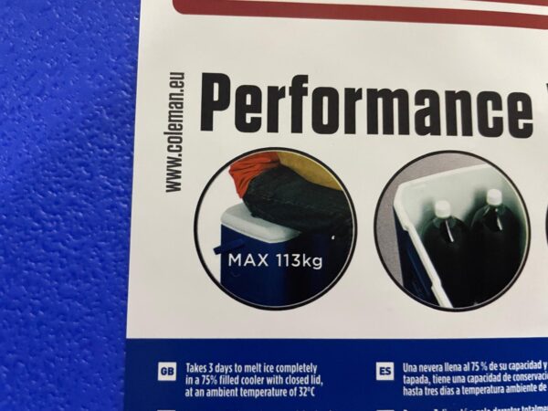 Nevera Coleman Performance 40QT con Ruedas - Imagen 14